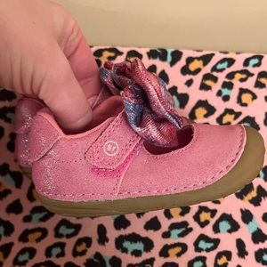 Stride Rite Pink Bow Shoes